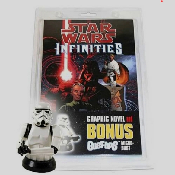 Star Wars Infinities: A New Hope Graphic Novel & Bust-Up Set - Picture 1 of 1